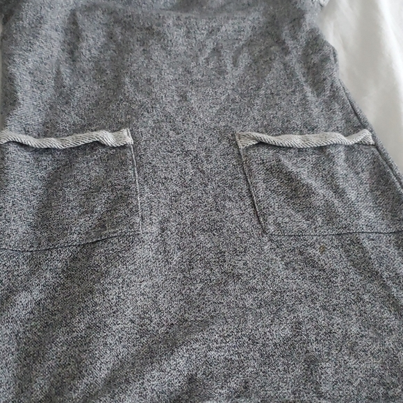 CANADIANA girls short-sleeve grey dress - Picture 3 of 5